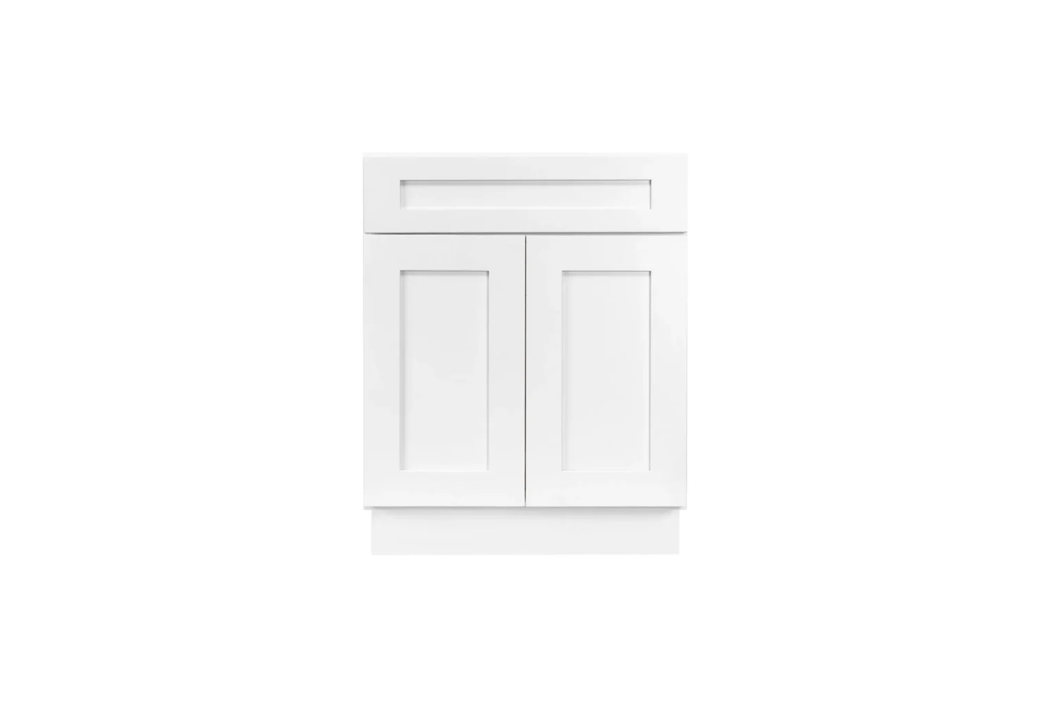 Complete White Shaker RTA kitchen by RTA Cabinets Canada