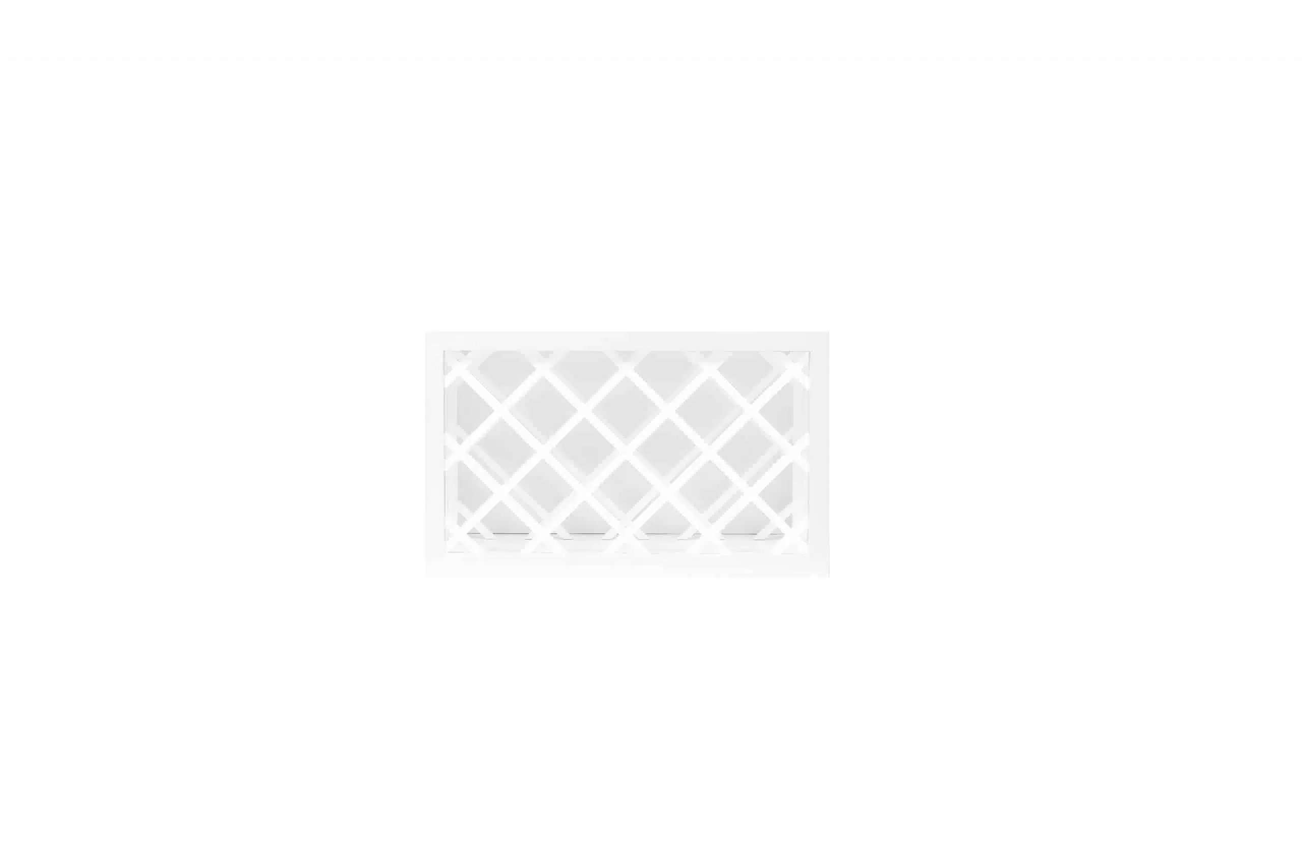 White Shaker 30" Wine Rack Cabinet - White Shaker RTA cabinet (SKU WRC3018)